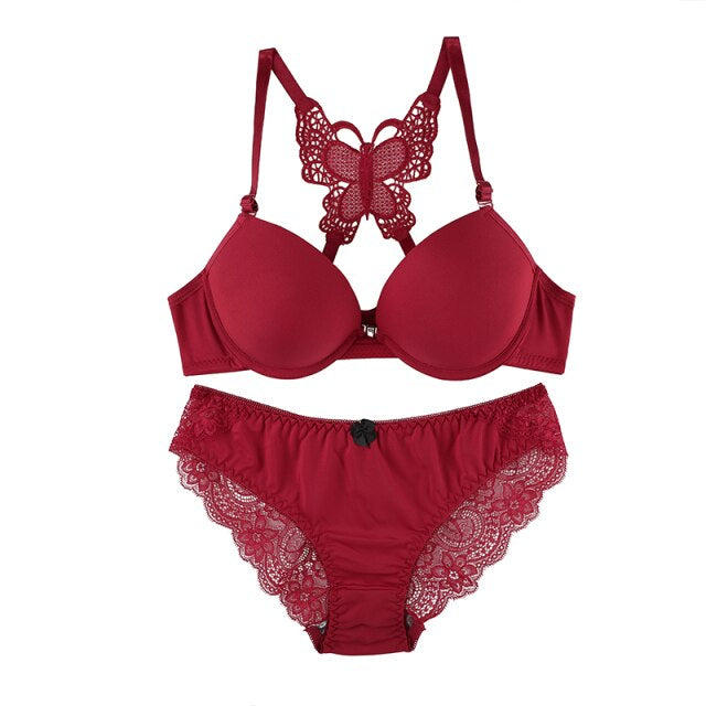 Butterfly - Fun Night Set with Padded Bra and Panty