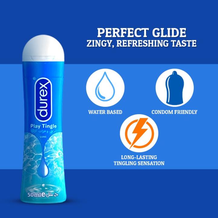 Durex Perfect Glide /Play tingle Lube 50 ml