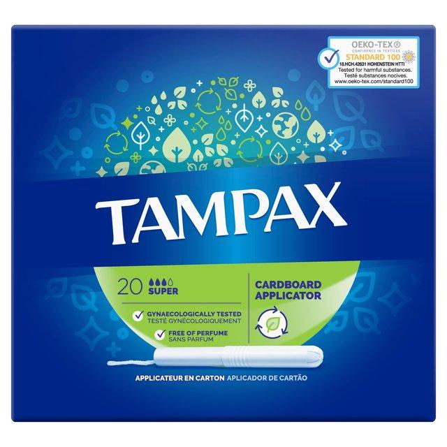 Vougez - Tampax Tampons Applicator Super Green 20s