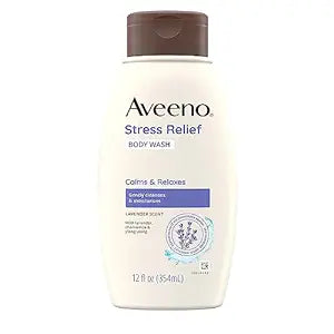 AVEENO BODY WASH STRESS RELIEF WITH LAVENDER 12OZ-354 ML