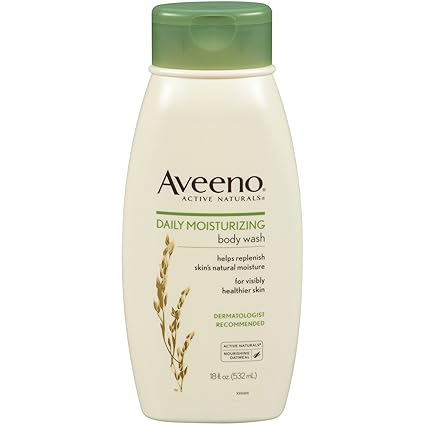 AVEENO DAILY MOISTURISING BODY WASH 18OZ/532ML