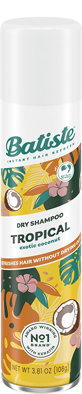 BATISTE DRY SHAMPOO EXOTIC COCOUNT TROPICAL 200ML