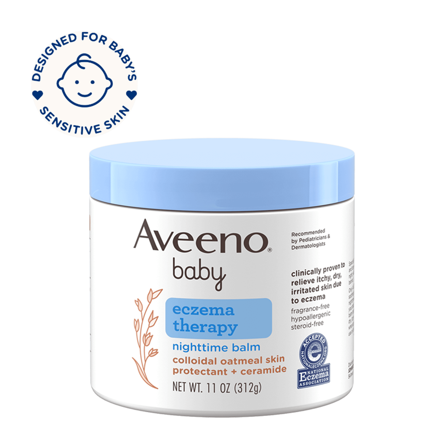 Baby Eczema Therapy Nighttime Balm