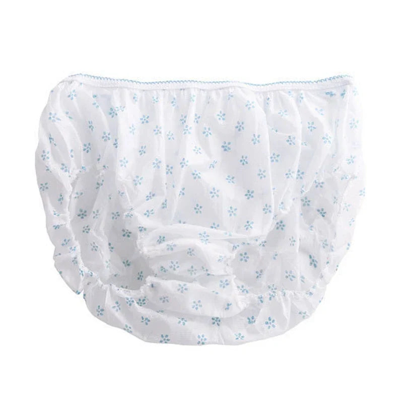 Vougez -  Disposable Non-woven Briefs Period Panties Pack of 6