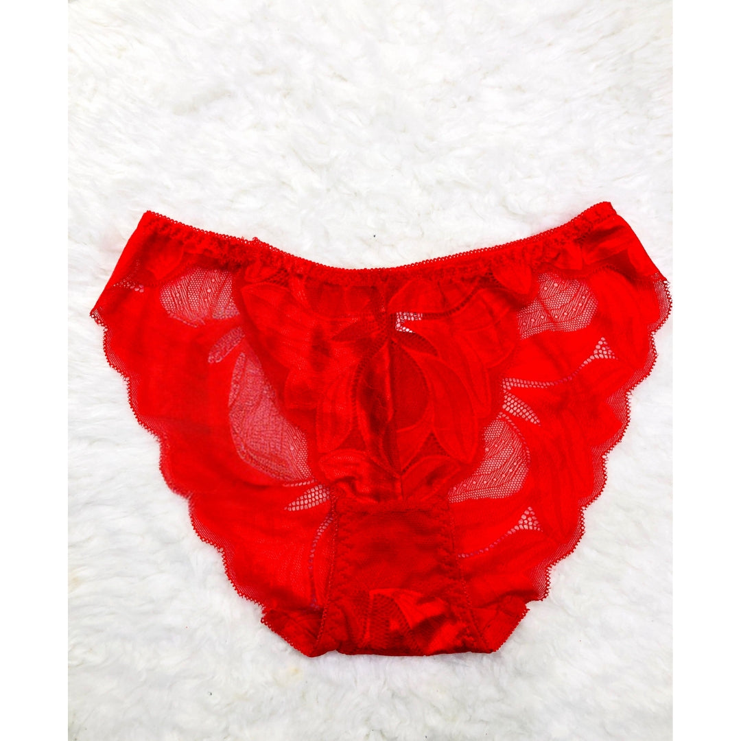 Vougez - Calendula Flowers Net Panty