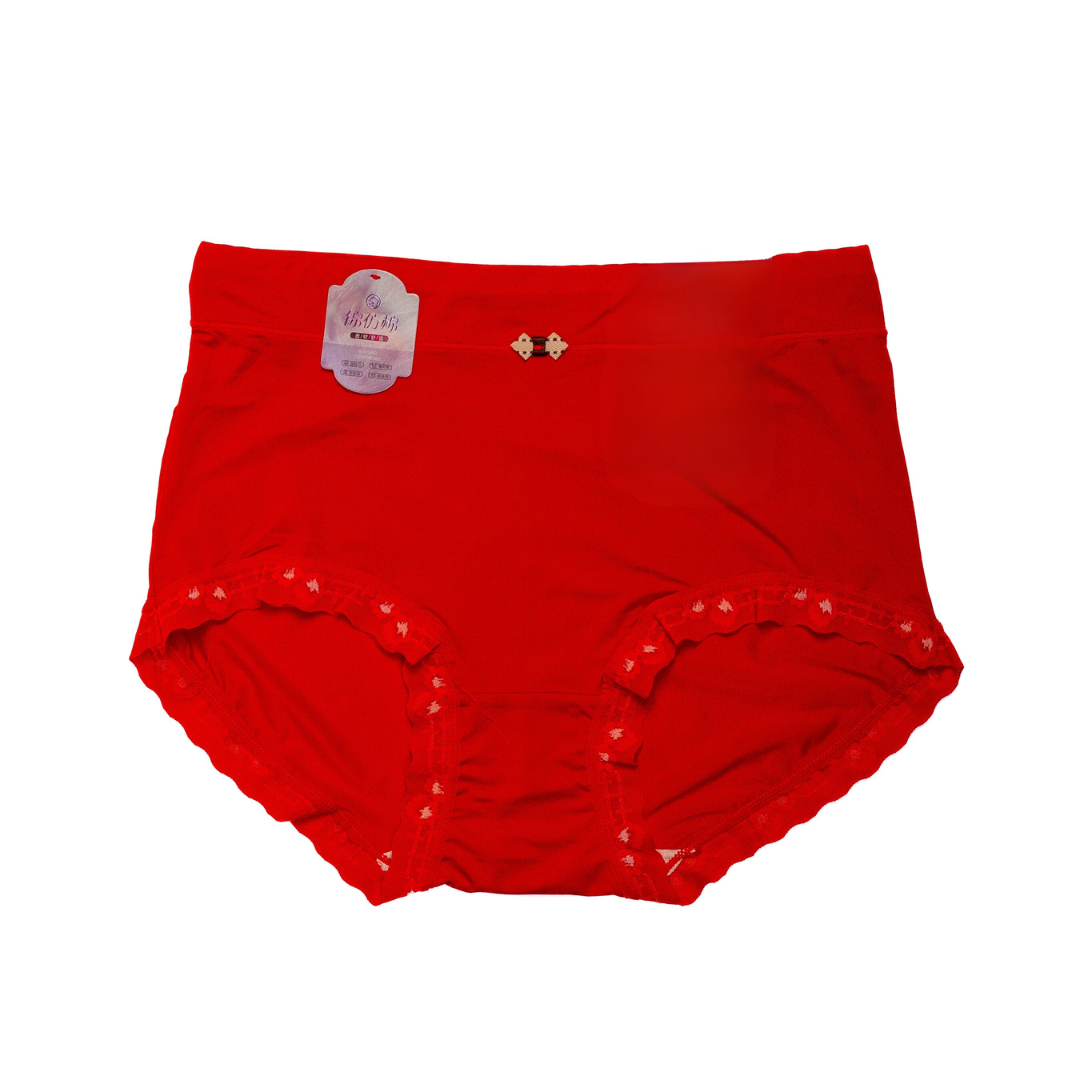 Vougez - VVC Plain Brief Cotton Panty