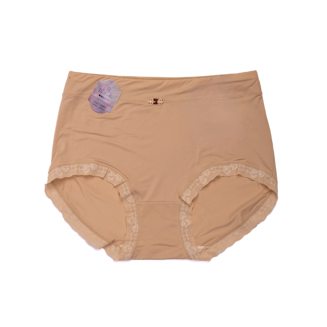 Vougez - VVC Plain Brief Cotton Panty