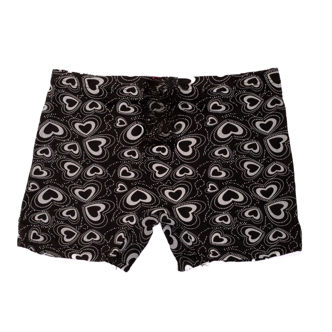 Vougez -Heart Printed Cotton Boxer Panty