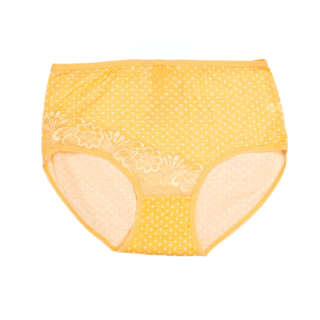 Vougez -Printed Polka Dots Cotton Panty