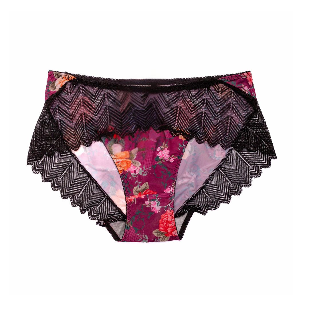 Vougez - Funky Printed Net Panty