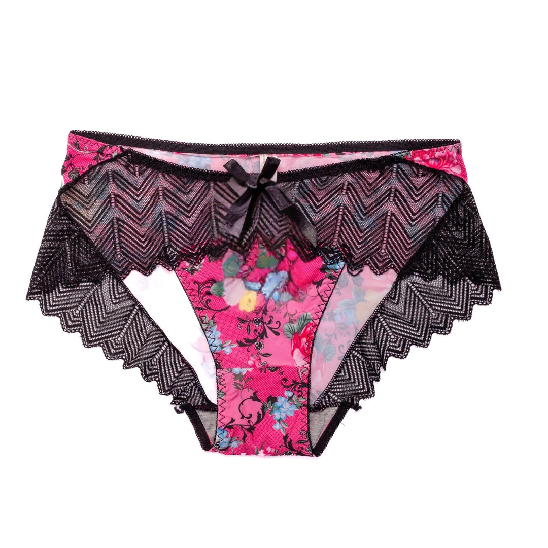 Vougez - Funky Printed Net Panty