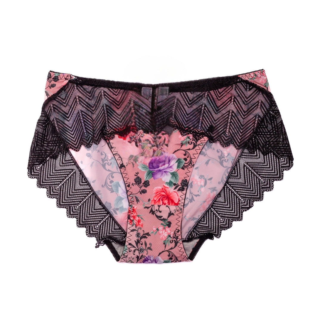 Vougez - Funky Printed Net Panty