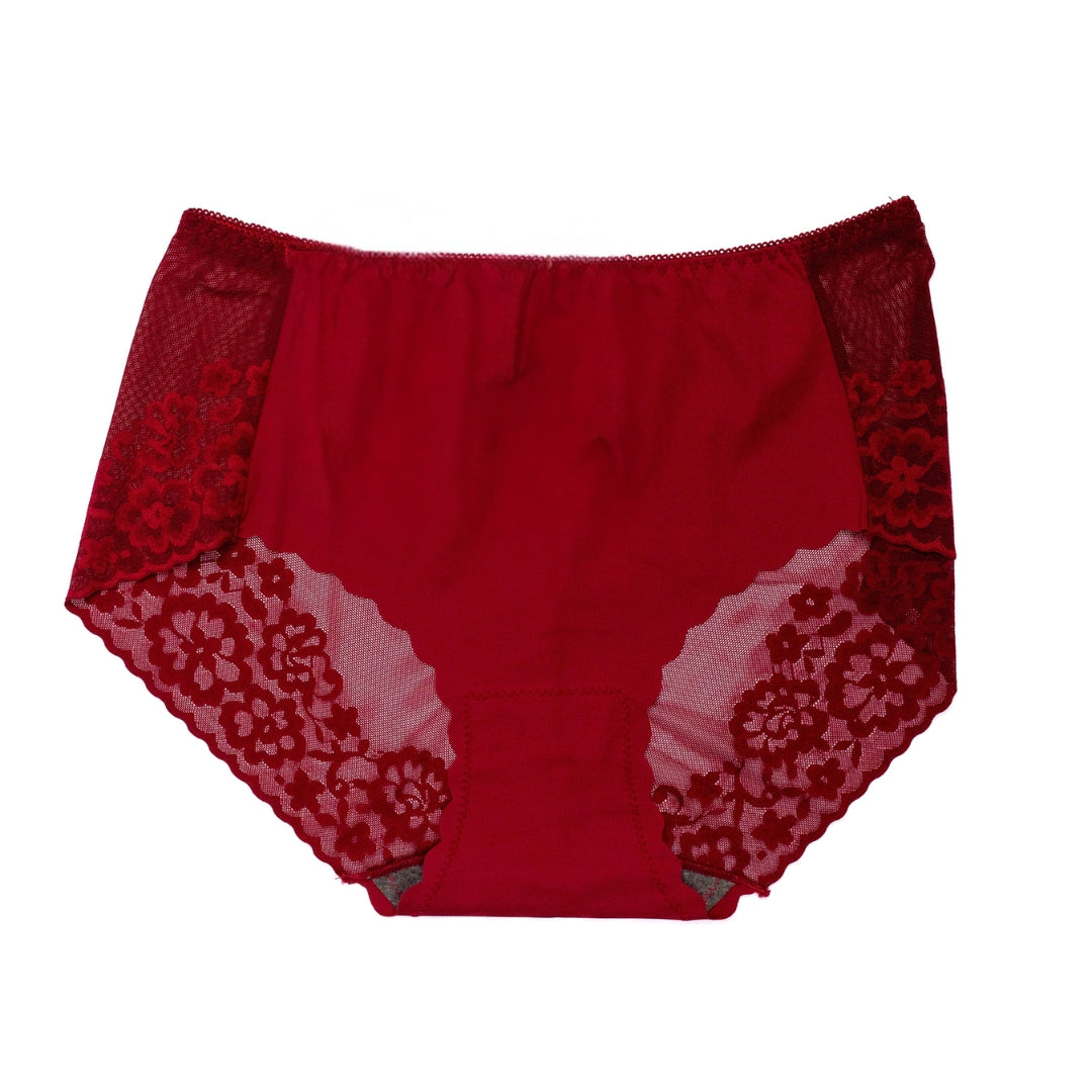 Vougez -Cosmos Embroidery Net Panty