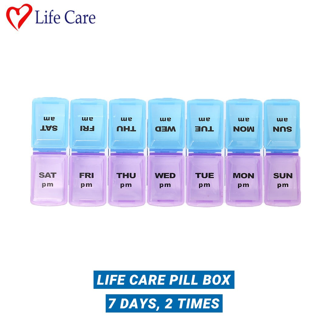 LifeCare - Pill box 7 days, 2 times