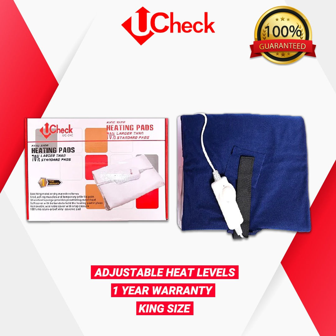 Ucheck King Size Comfortable Electric Heating Pads