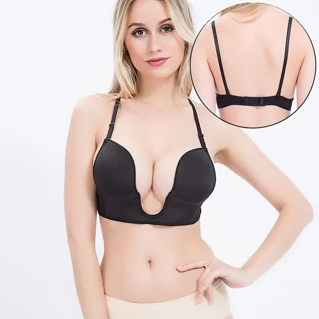 Vougez - Plunge V Pushup Bra