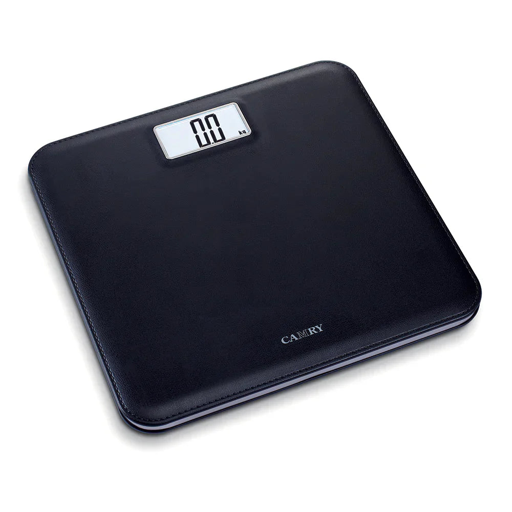 Camry Electronic Personal Scale Weight Machine Digital Leather Look Design