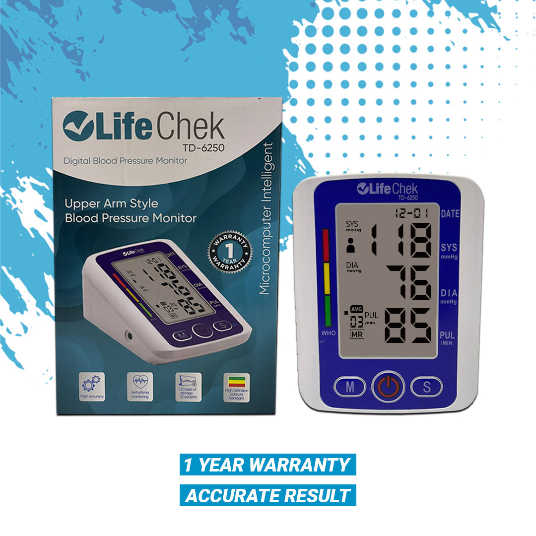 Life Check Arm Type Blood Pressure Monitor-6250