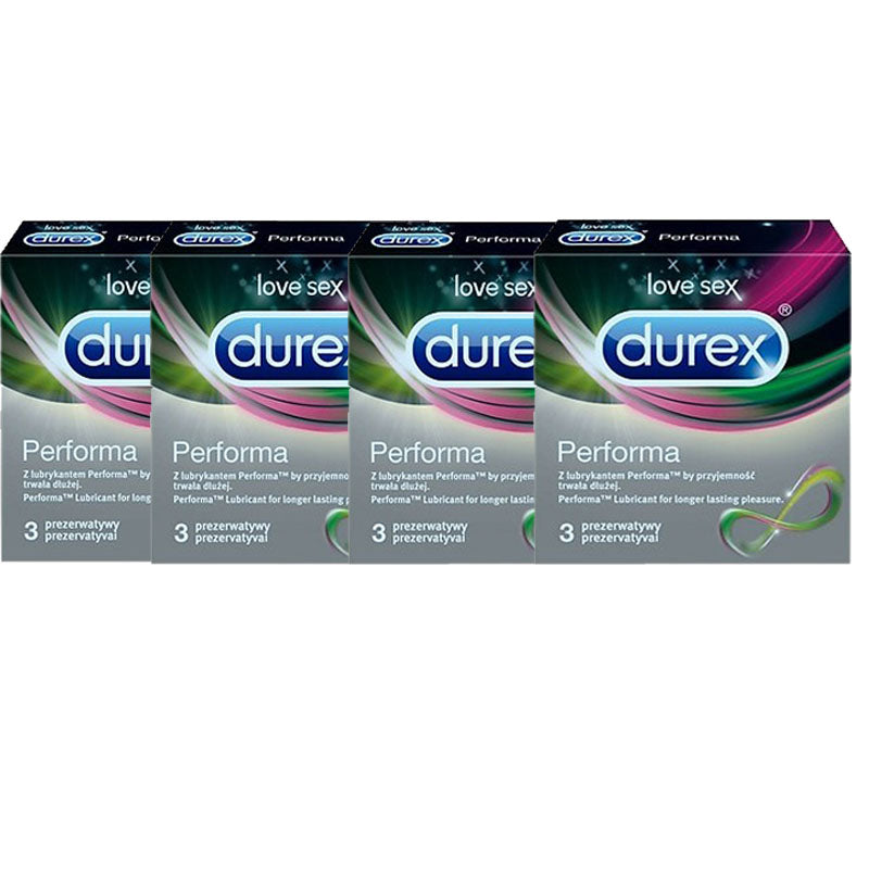 Durex Performa Condoms Pack of 3 (3+1)