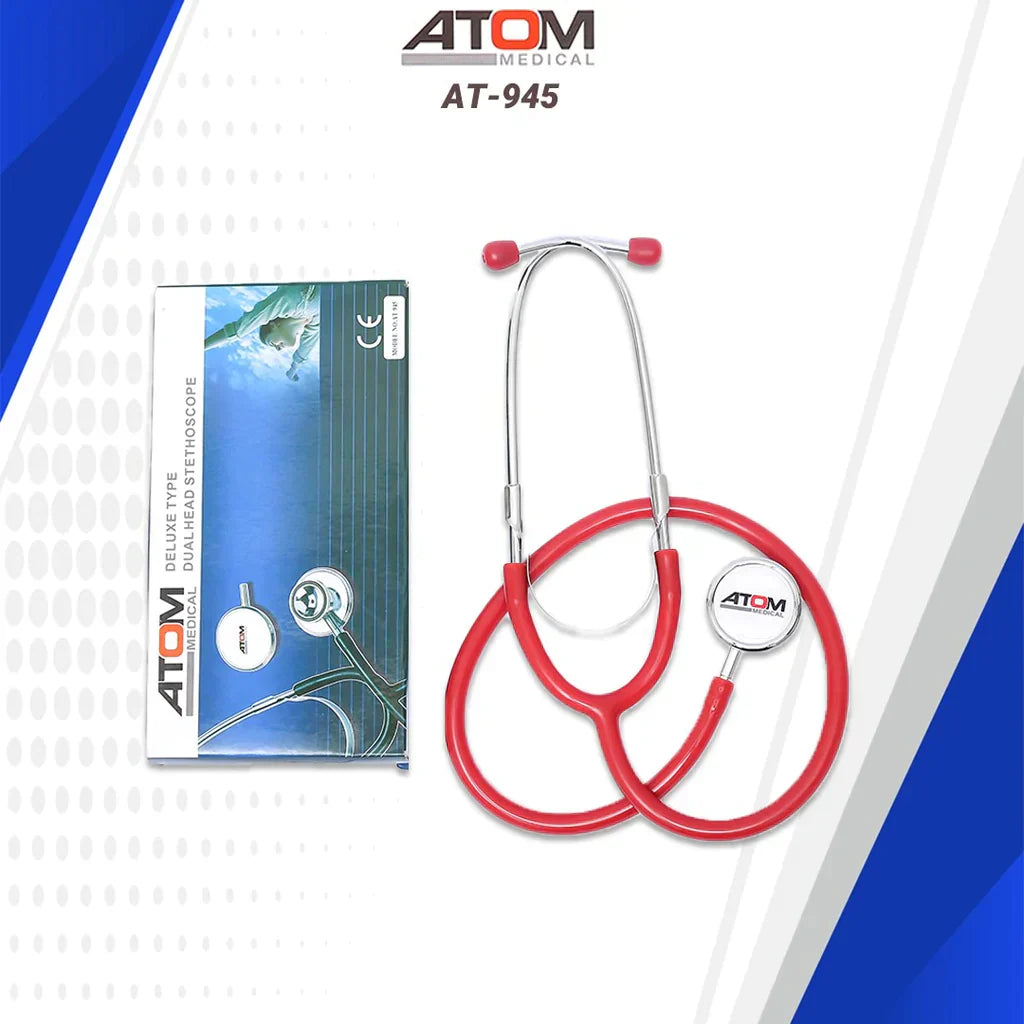 Atom Original Double Dual Head Stethoscope