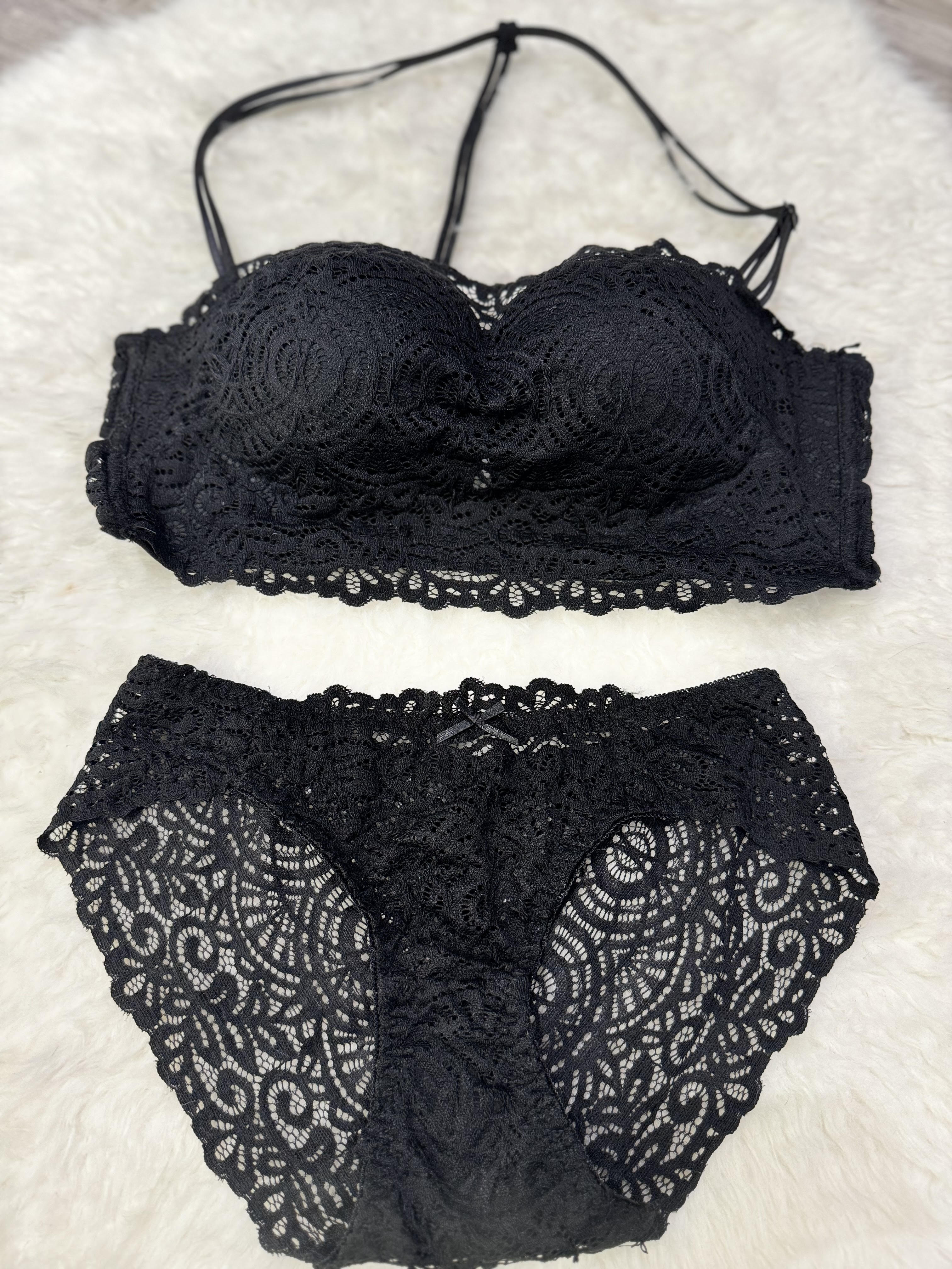 Vougez - Andro Padded Bra and Panty Set